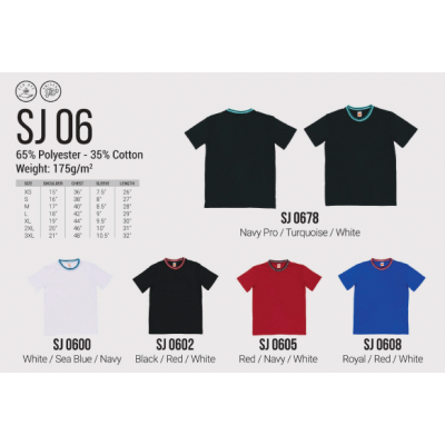 [Single Jersey] Single Jersey Round Neck - SJ06